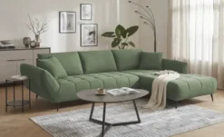 Ecksofa mit Sitztiefenverstellung Carly