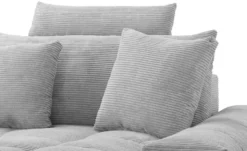 Ecksofa mit trendigem Cordbezug Hella