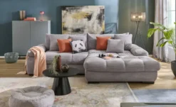 Ecksofa mit trendigem Cordbezug Hella
