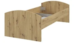 Einzelbett mit Schubladen