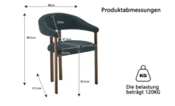 Esszimmerstuhl 2er-Set