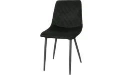 Esszimmerstuhl mit Samtbezug