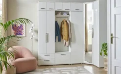 Garderoben Eckschrank