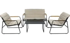 Gartenmöbel 4er-Set