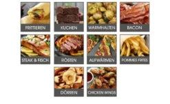 GourmetMaxx Heißluft-Fritteuse 11339