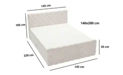 GrainGold Boxbett mit Stauraum