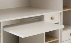 Hochbett mit Kleiderschrank und Schreibtisch
