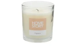 HOME STORY Duftkerze im Glas "Papaya"