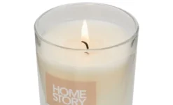 HOME STORY Duftkerze im Glas 
