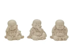 HOME STORY Figur Mönch, 3er Set