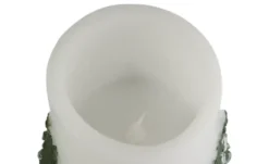 HOME STORY LED Kerze mit Bäumen