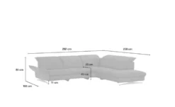 Hukla Ecksofa Michelle