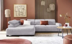 Jette Home Ecksofa aus Cord Jette Flirt