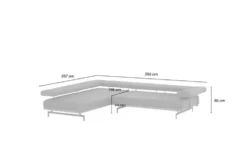 JOOP! Ecksofa aus Leder 24/7 8106