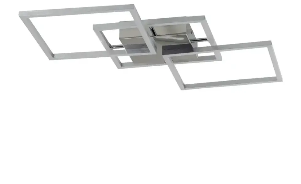 KHG LED-Deckenleuchte, Alu/chrom