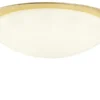 KHG LED-Deckenleuchte, 1-flammig, goldfarben
