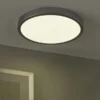 KHG LED-Deckenleuchte, silber mit Sterneneffekt