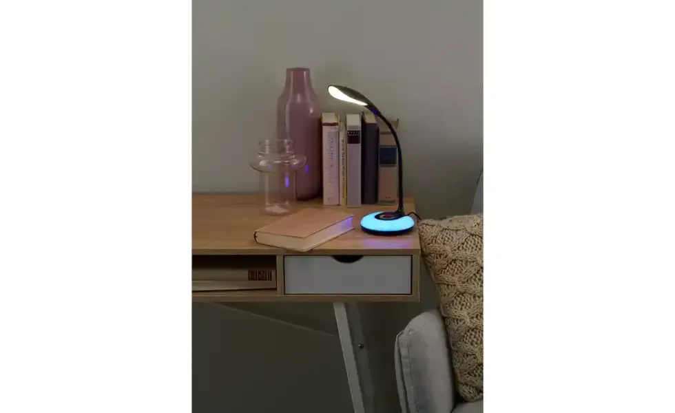 KHG LED-Tischleuchte, 1-flammig, weiß