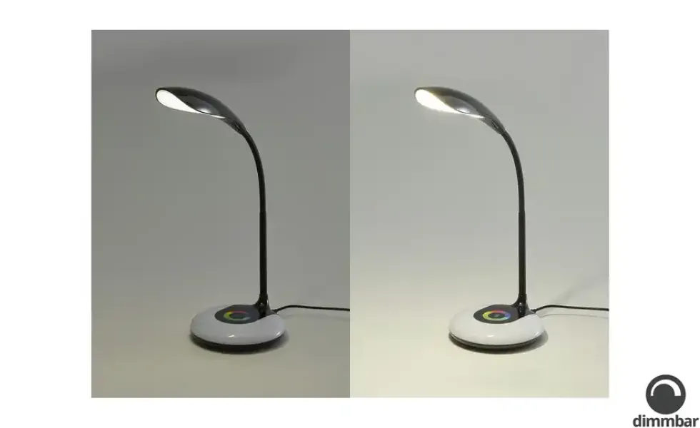 KHG LED-Tischleuchte, 1-flammig, weiß