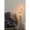 KHG Stehleuchte, 3-flammig, Seiloptik