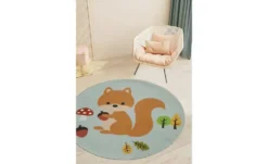 KJUT Kurzflorteppich Eichhörnchen