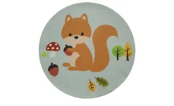 KJUT Kurzflorteppich Eichhörnchen