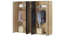Kleiderschrank 5-türig