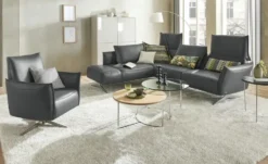 KOINOR Ecksofa Leder Vineto