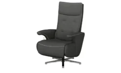 Kollektion Kraft Drehsessel aus Leder Franzi