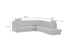 Kollektion Kraft Ecksofa Ole-S
