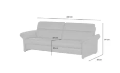 Kollektion Kraft Einzelsofa Leder Manon