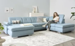 Kollektion Kraft Wohnlandschaft aus Mikrofaser Affair