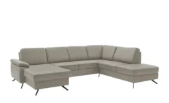 Kollektion Kraft Wohnlandschaft mit Sitz- und Rückenbezug aus Leder Kathi