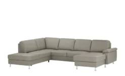 Kollektion Kraft Wohnlandschaft mit Sitz- und Rückenbezug aus Leder Kathi