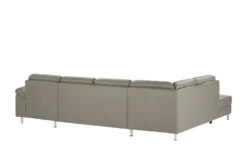 Kollektion Kraft Wohnlandschaft mit Sitz- und Rückenbezug aus Leder Kathi