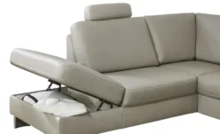 Kollektion Kraft Wohnlandschaft mit Sitz- und Rückenbezug aus Echtleder Samu-L