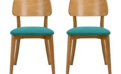KONSIMO Holzstuhl 2er-Set