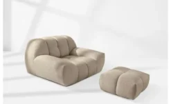 KONSIMO Polstermöbel 3er-Set in Bubble Optik Vena