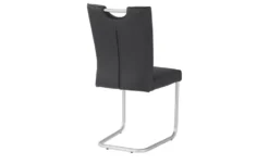 Leder-Schwingstuhl