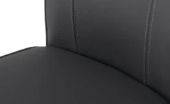 Leder-Schwingstuhl