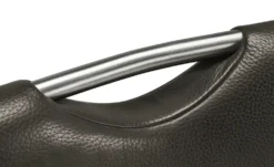 Leder-Schwingstuhl