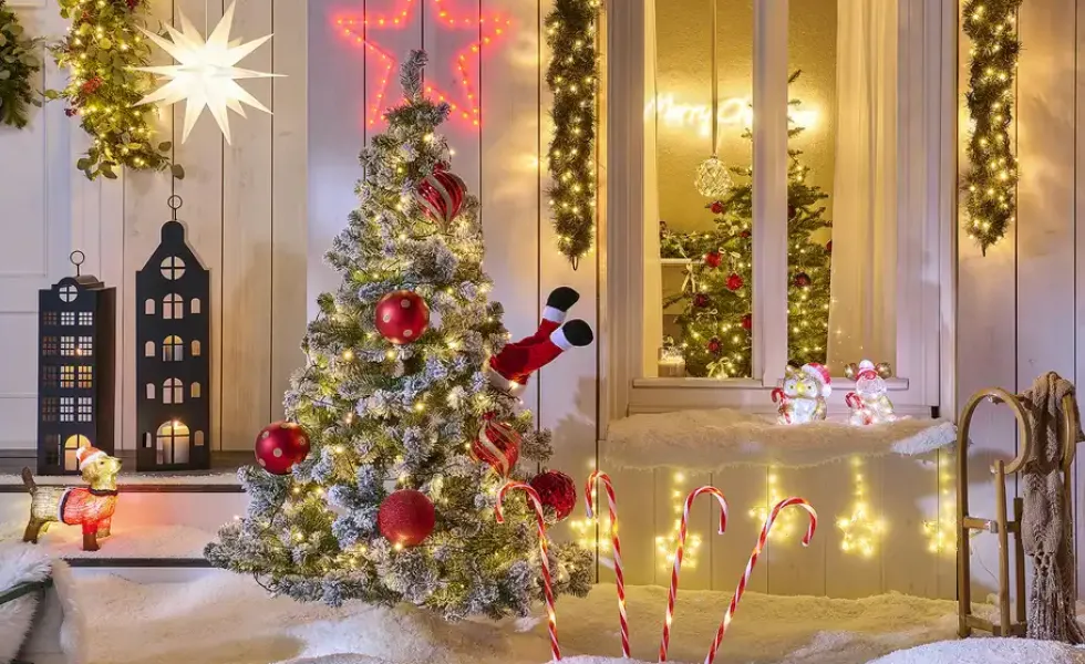 LED Schild Merry Christmas