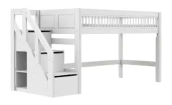 Lifetime Halbhohes Bett mit Treppe