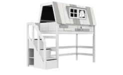 Lifetime Mittelhohes Abenteuerbett mit Treppe