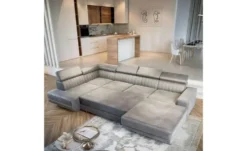 MASSENO Wohnlandschaft mit Schlaffunktion Siena