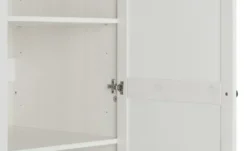 Massivholz-Drehtürenschrank aus Massivholz