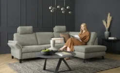 Max Schelling Ecksofa Flachgewebe Maximum Plus