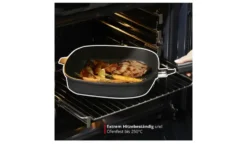 Meisterkoch Pfanne rechteckig 28 cm Titanium