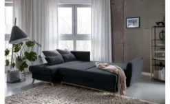 Miuform Ecksofa mit Schlaffunktion Scandic Lagom