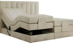 Motor Boxspringbett mit Bettkasten